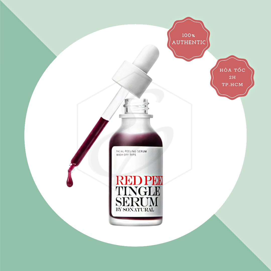 Tinh Chất Tái Tạo Da So'Natural Red Peel Tingle Serum - 35ml